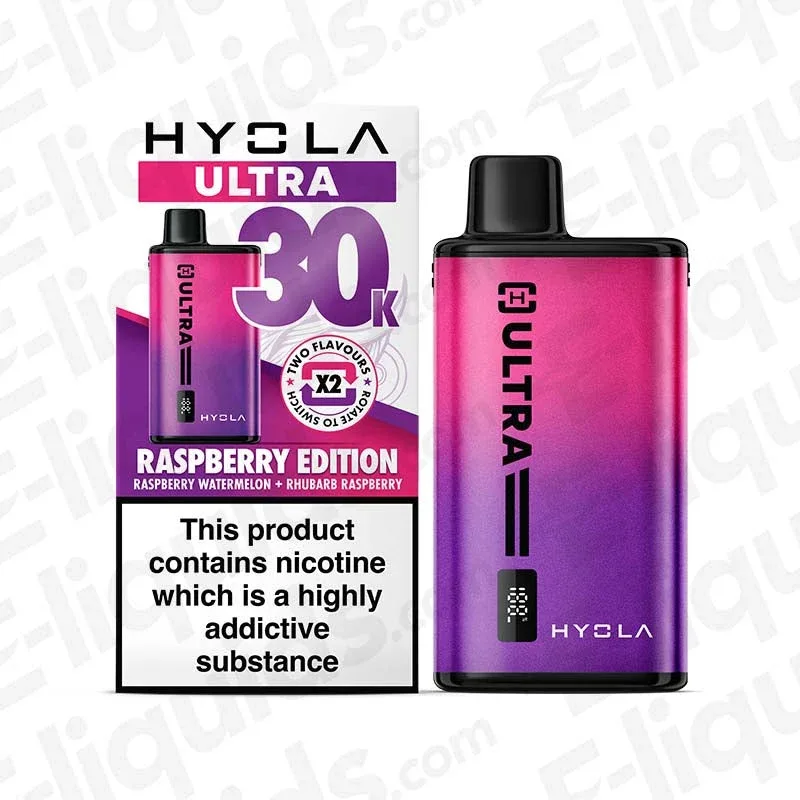 Hyola Ultra 30K Raspberry Edition Prefilled Pod Kit