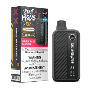 Flavour Beast Beast Mode Max 18K Disposable Ragin’ Razz Mango