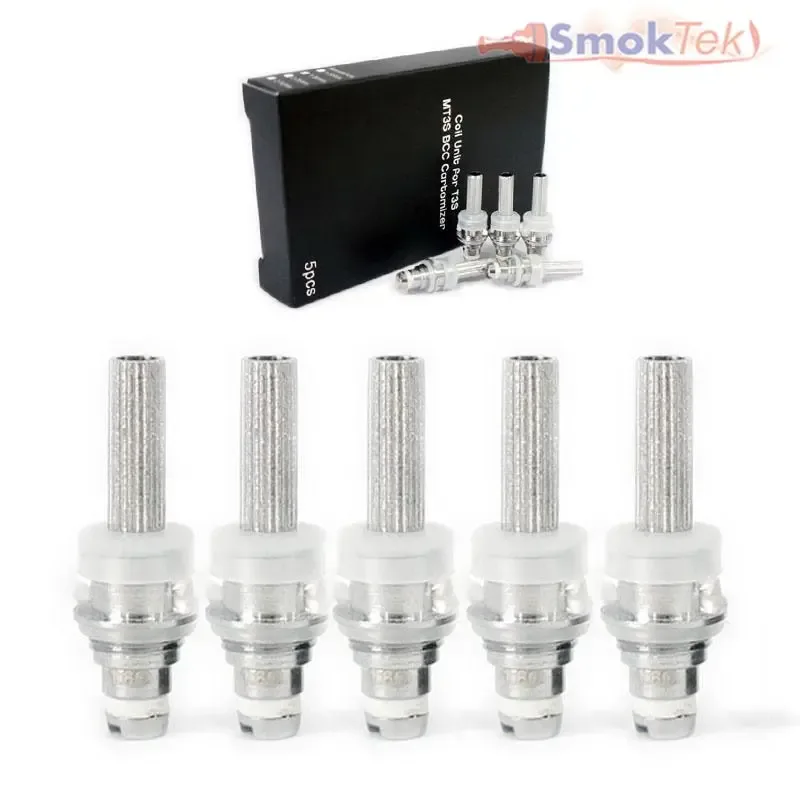 Kanger T3s / MT3s Replacement Coil Head — Silica Wick (5-Pack)