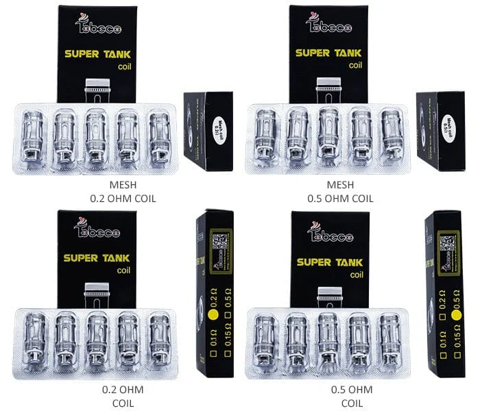 Tobeco Super Tank Replacement Coils (Pack of 5)