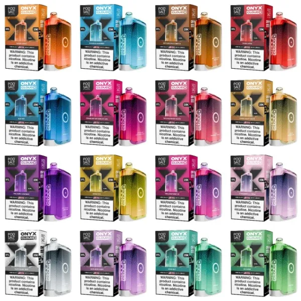 Pod Salt Onyx Cloud X 25K Puff Shisha Disposable - Image 2