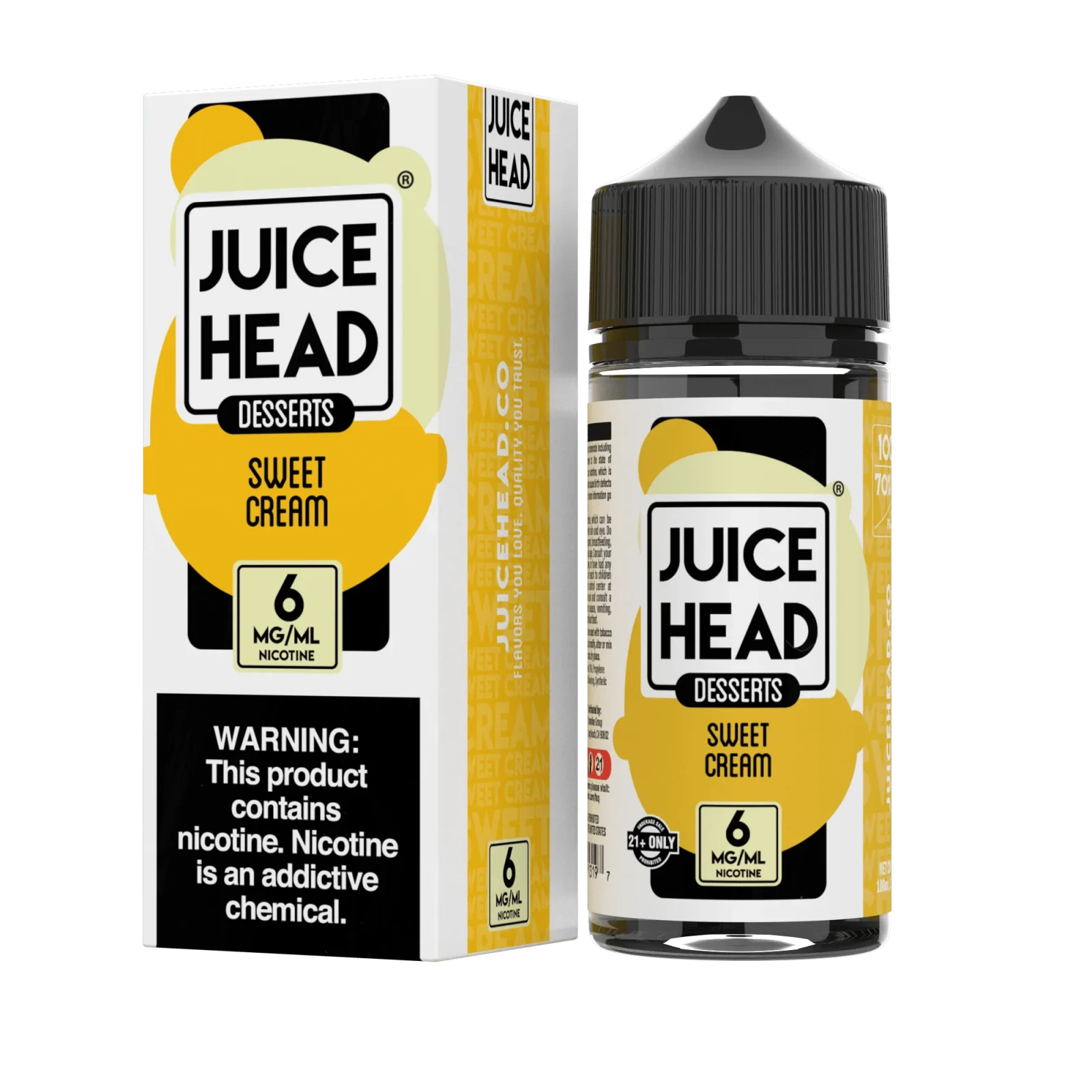 Sweet Cream - Juice Head - 100mL - Image 2