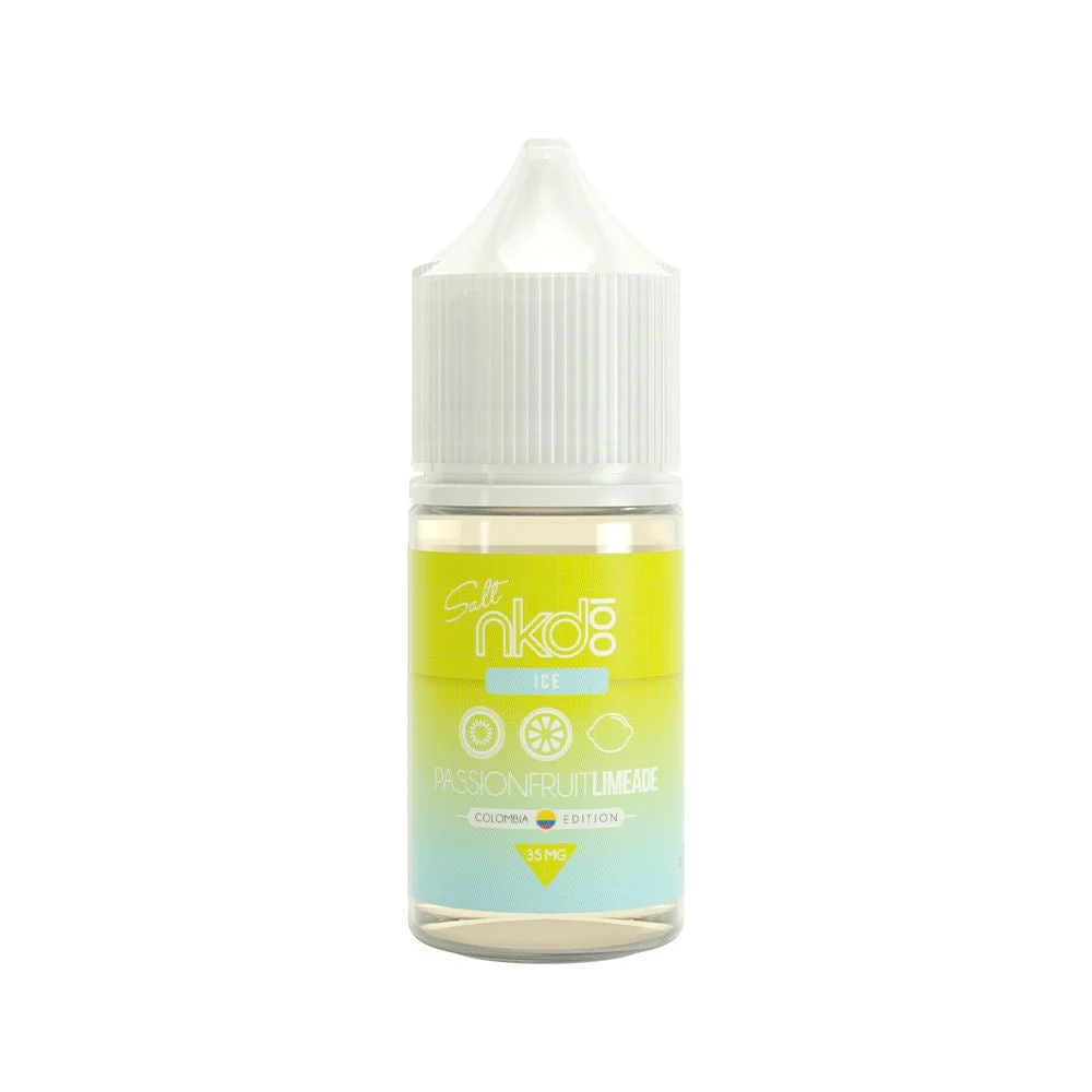 Passion Fruit Limeade Ice Columbia Edt. Naked 100 Salts 30mL