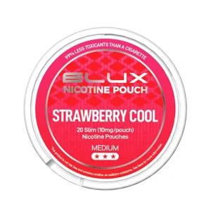 Elux Strawberry Cool Nic Pouches