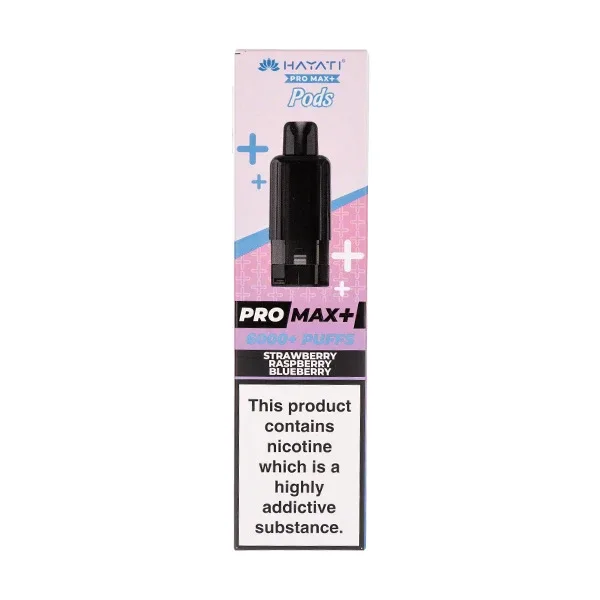 Strawberry Raspberry Blueberry Pro Max Plus Prefilled Pod + Refill by Hayati