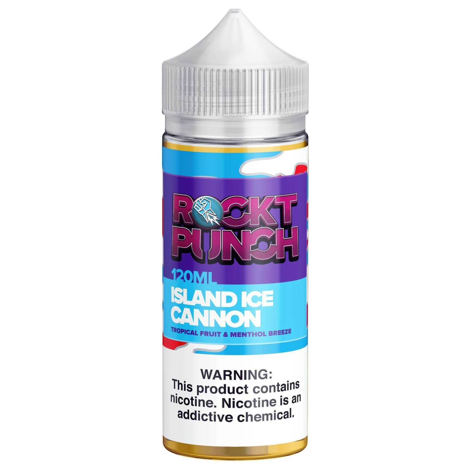 Island Ice Cannon by Rockt Punch Giant Sized E-Juice 120ml