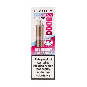 Blueberry Raspberry Pro Max 8000 Prefilled Pod + Refill by Hyola