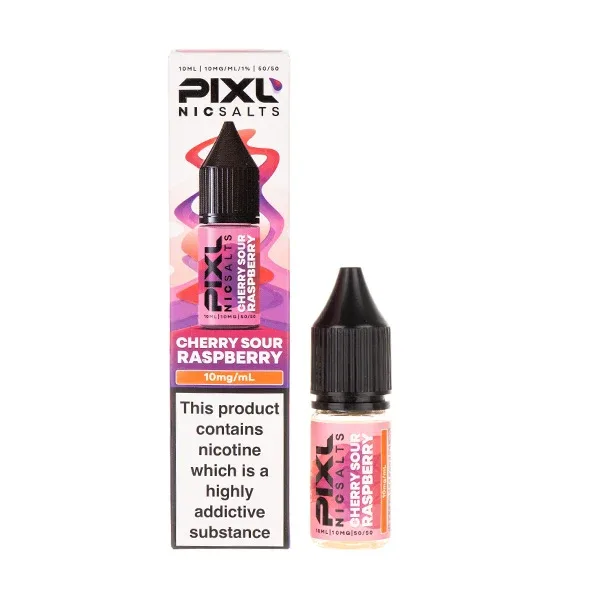 Cherry Sour Raspberry Nic Salt E-Liquid by Pixl