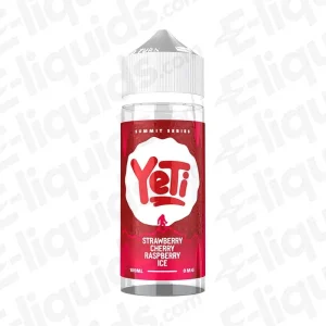 YeTi Summit Series Strawberry Cherry Raspberry Ice 100ml Shortfill Vape Juice