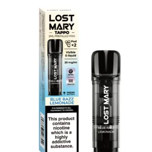 Blue Razz Lemonade Lost Mary Tappo Pods (x2)