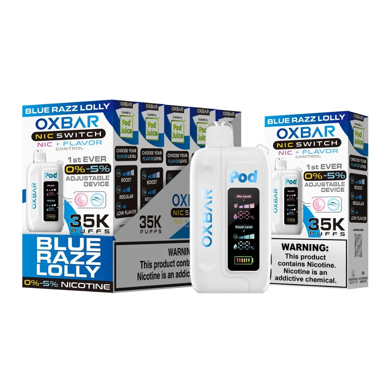 Oxbar Nic Switch 35K Puff Disposable Vape - Image 2