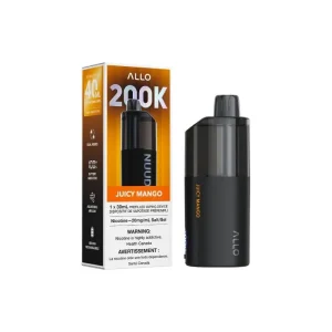 ALLO NUUD 200K Disposable Vape - Juicy Mango