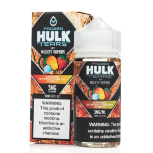 Frozen Mango Straw-Melon Chew | Mighty Vapors Hulk Tears | 100mL