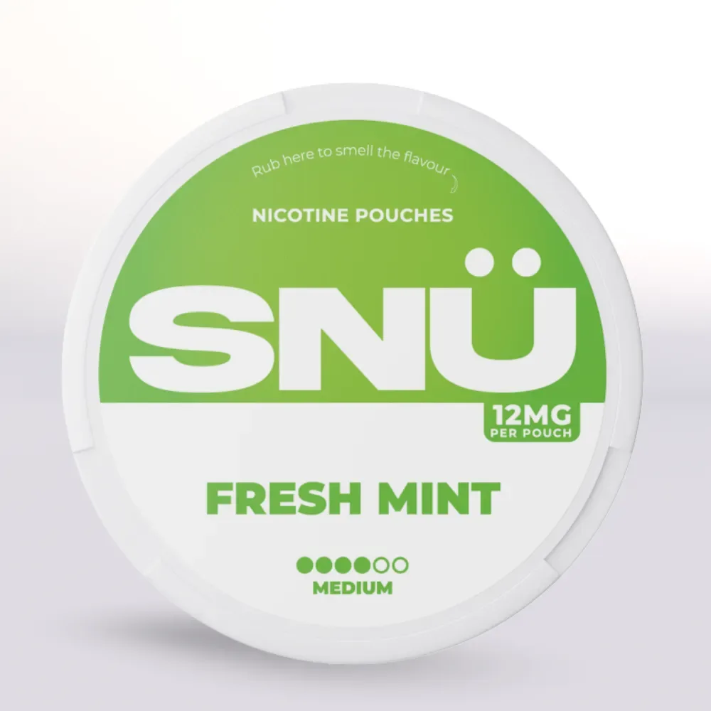 SNÜ Fresh Mint Nicotine Pouches - Image 2