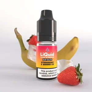 Strawberry & Banana Ice - Nicotine Salt Vape Juice