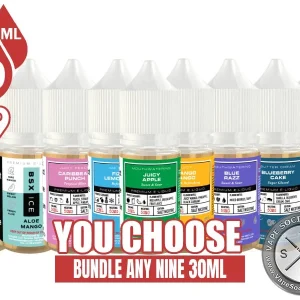 BSX Vapor Salts Bundle 9x30ml (270ml)