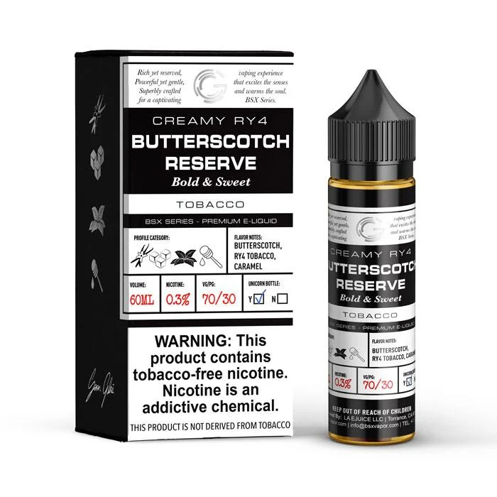 Butterscotch Reserve BSX Vapor 60mL
