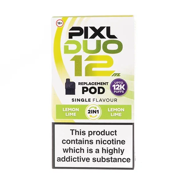 Lemon Lime PIXL Duo 12 Pod Refills