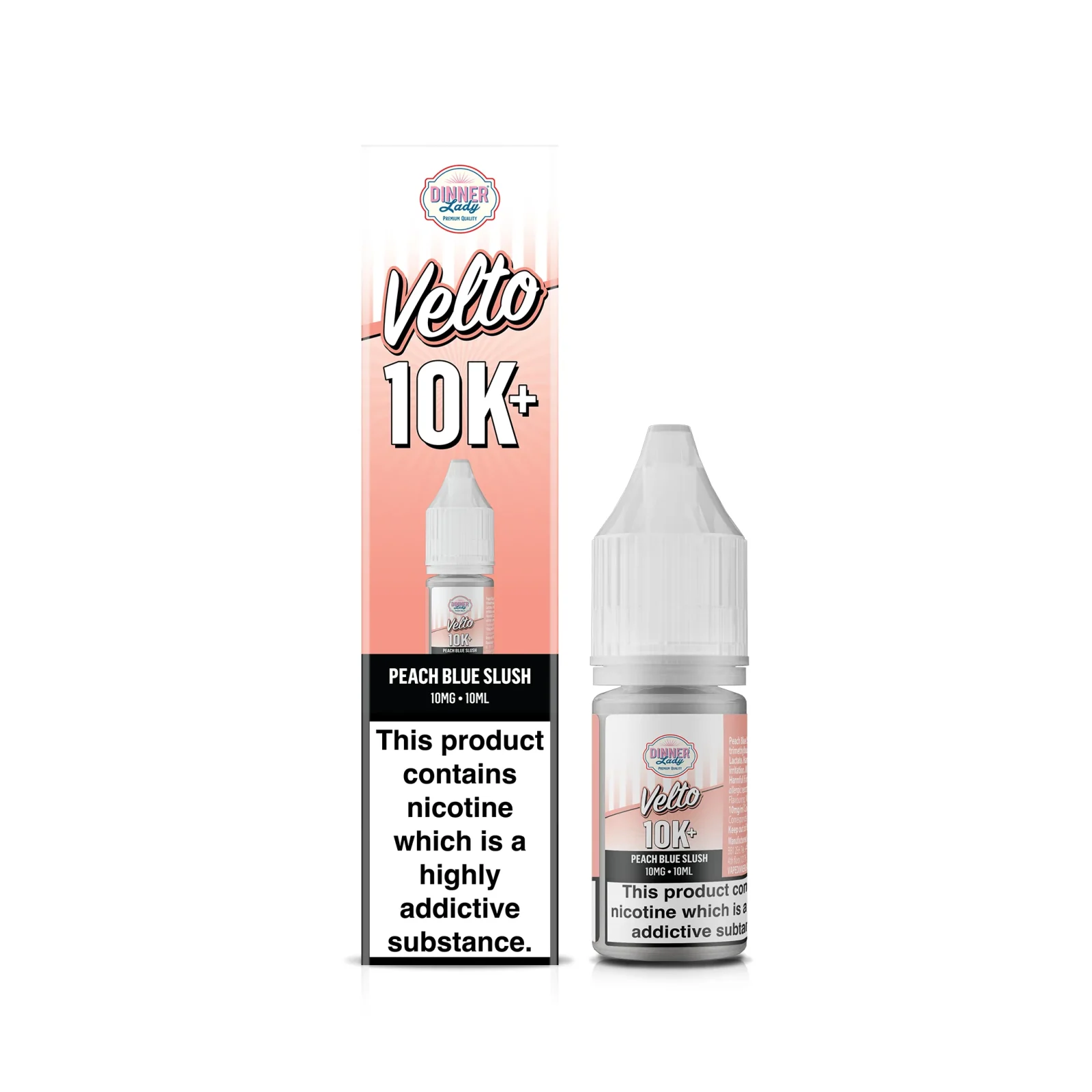 Dinner Lady Velto – Peach Blue Slush Bar Salt E-Liquid - Image 2