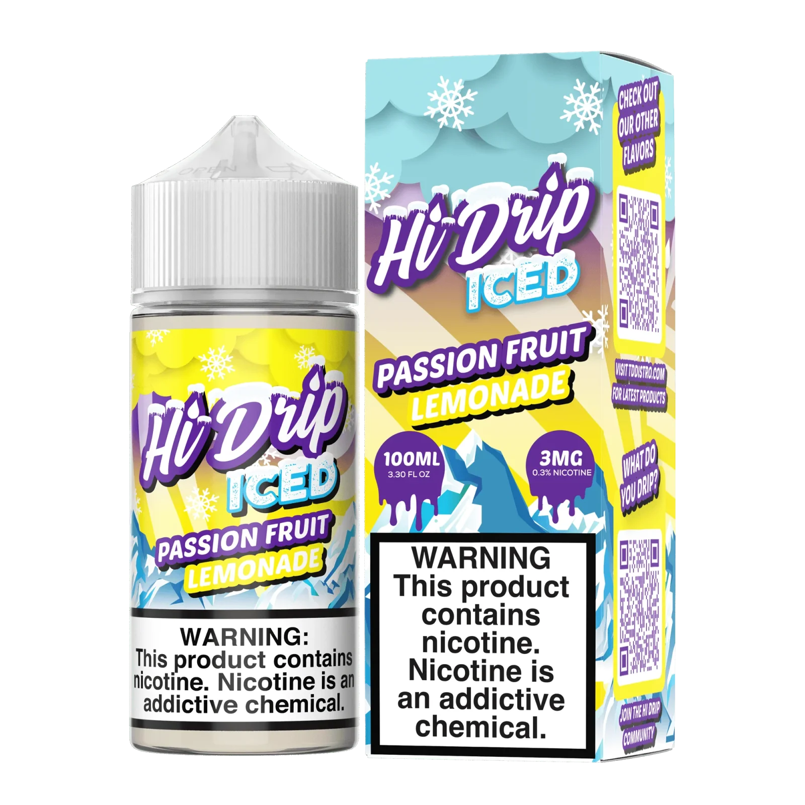 Passion Fruit Lemonade ICED - Hi Drip - 100mL
