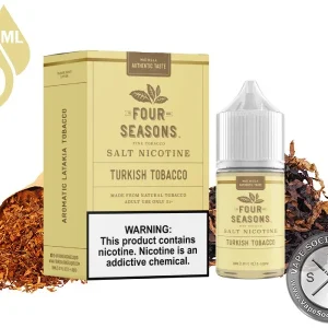 Turkish Tobacco By Four Seasons Salt Nicotine 30ml