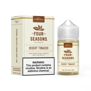 Desert Tobacco by Four Seasons E-Liquid 60mL (Freebase)