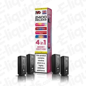 IVG 2400 4 in 1 Berry Edition Prefilled Pod