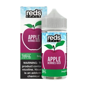 Apple Berries ICED - Red's Apple E-Juice by 7 Daze - 100mL