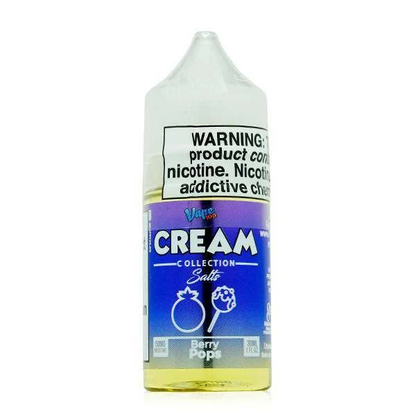 Berry Pops by Vape 100 Cream Salts E-Liquid 30mL