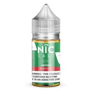 GOST NIC SALT | Menthol 30ML eLiquid