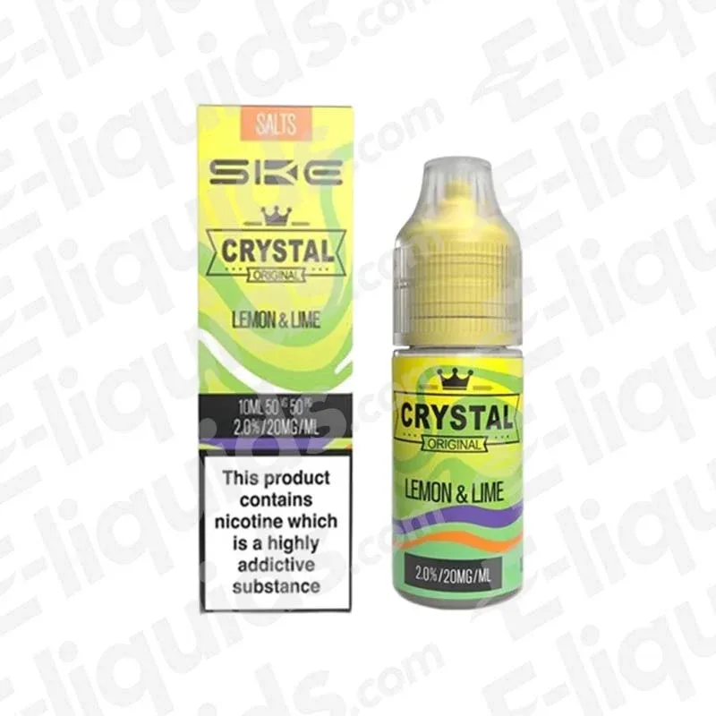 SKE Crystal Lemon and Lime Nic Salt - Image 2