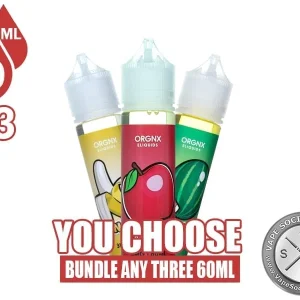 ORGNX E-Juice Bundle 3x60ml (180ml)