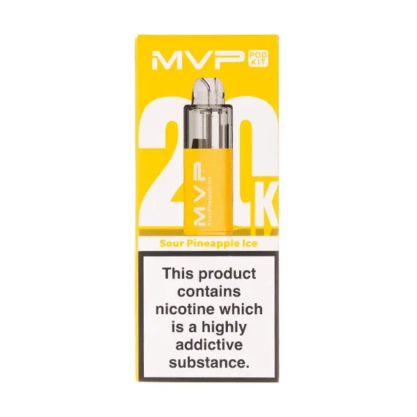 Sour Pineapple Ice MVP 20K Prefilled Pod + Refill by Innokin