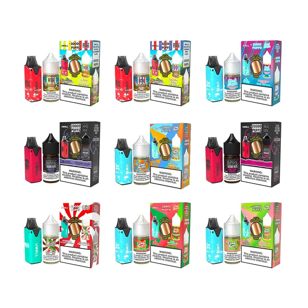 Collab Bundle – Uwell V6 Disposable + Daddy’s Vapor 30mL Salts