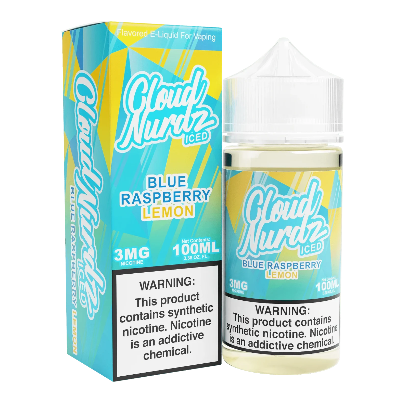 ICED Blue Raspberry Lemon - Cloud Nurdz - 100mL