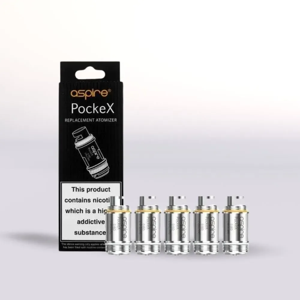 Aspire PockeX Replacement Coils - Pack of 5