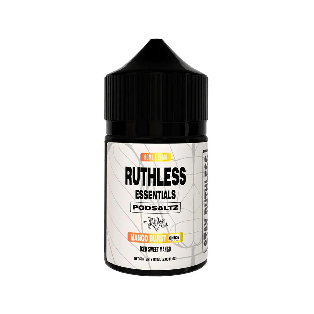 Mango Burst On Ice Ruthless Essentials Salts 60mL