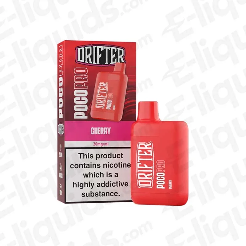 Drifter Poco Pro Cherry Prefilled Pod Kit - 2ml