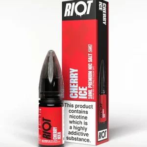 Cherry Ice Nic Salt E-Liquid - Riot X