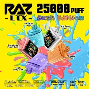 RAZ LTX 25,000 Puffs Gush Edition Single Disposable