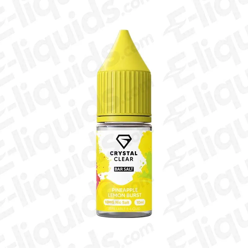 Crystal Clear Pineapple Lemon Burst Nic Salt