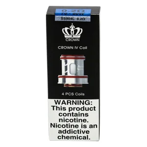 Uwell Crown V4 Replacement Coil 4-Pack