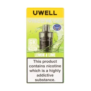 Lemon & Lime Viscore Neo 6K Prefilled Pod + Refill by Uwell