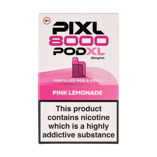 Pink Lemonade Pixl 8000 Prefilled Pod + Refill Pack