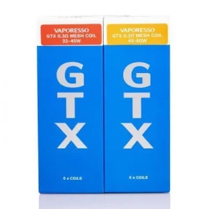 Vaporesso GTX Replacement Coils (5 Pack)