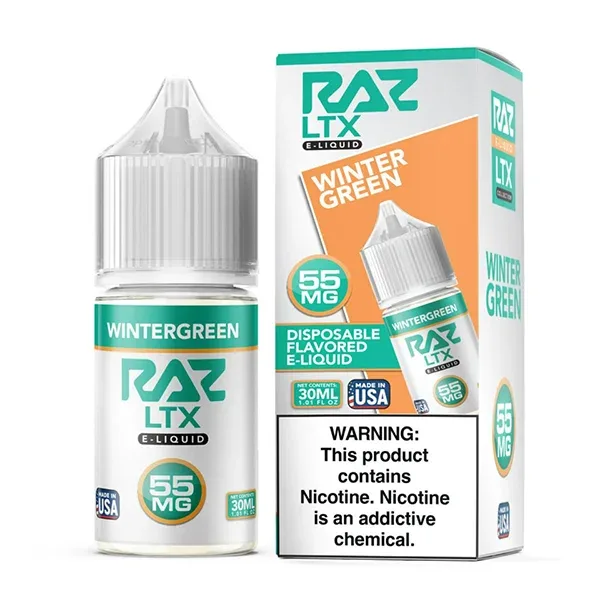 Wintergreen Pod Juice x RAZ Salts 30mL