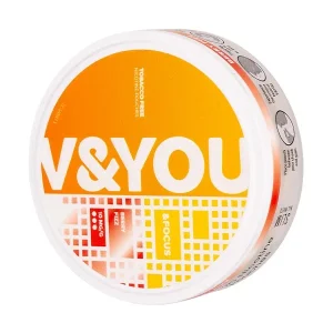 Berry Fizz &Focus Nicotine Pouches by V&YOU