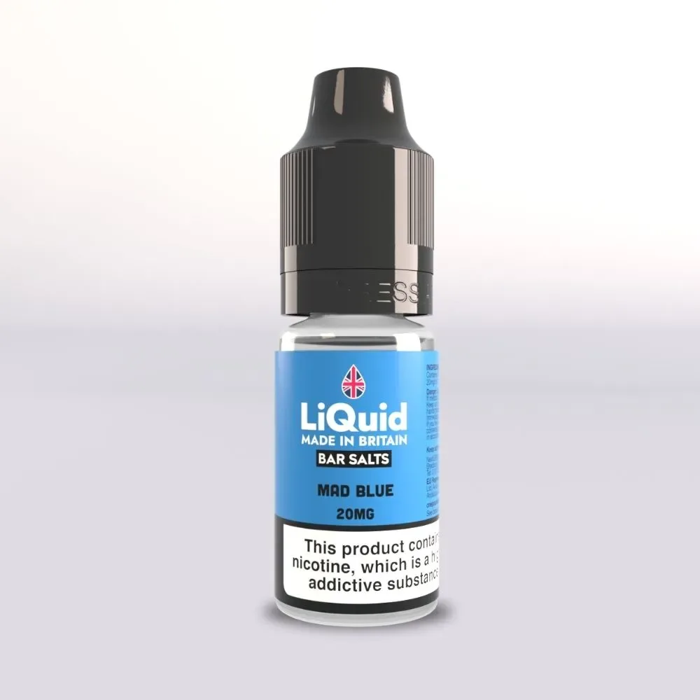 Mad Blue - Nicotine Salt Vape Juice - Image 2