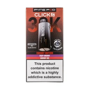 Cherry Edition Click S 30K Prefilled Pods by Pyne Pod