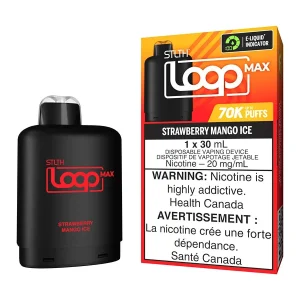STLTH Loop Max E-Liquid Pod Pack - Strawberry Mango Ice